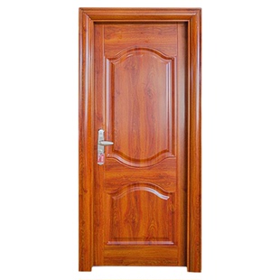 锌合金房间门钢制门钢质房间卧室门烤漆门隔音室内单开铁门平开门