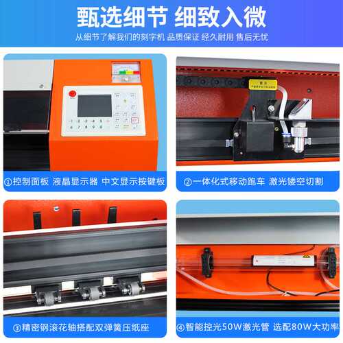 激光排废刻字机自动排除废料巡边模切半切广告镂空制版喷漆刻绘机