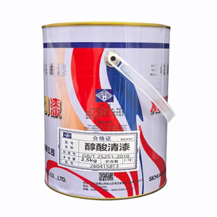 三峡亮光醇酸清漆高光透明面漆金属钢结构防锈油户外木制品防腐漆