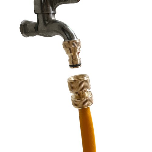 铜4分水管快速接头 奶嘴洗衣机水龙头软管对接自来水转换水枪配件