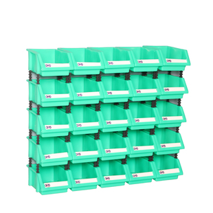 腾正跃斜口零件盒货架分类盒螺丝收纳盒塑料小盒子物料盒工具箱