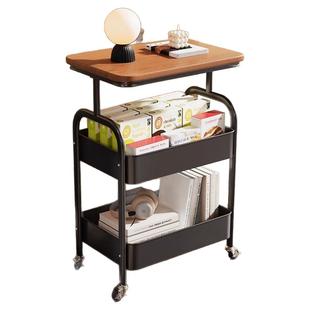 可移动茶几小推车沙发边几床边置物架高桌子客厅零食出租屋床头柜