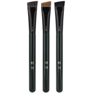 魅仔Y26大号眉刷斜角扁头画眉扫眉专用神器刀锋眉膏野生眉化妆刷