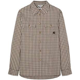 【T.W.R.C】TeenieWeenie小熊女装春秋复古休闲时尚格纹衬衫twrc