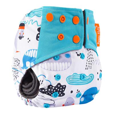 竹炭纤维布尿裤防水耐洗大吸力