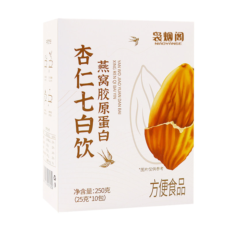 袅烟阁杏仁七白饮250g
