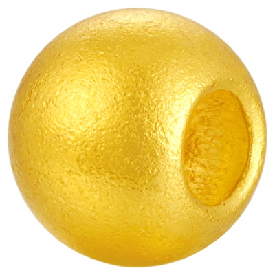足金999金珠黄金手串配件