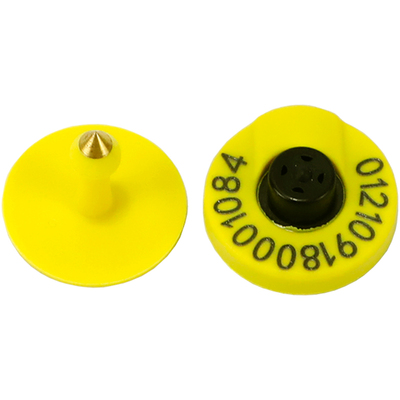 rfid圆形动物耳标低频超高频