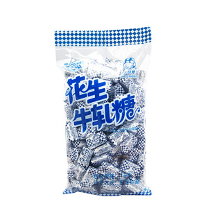 上海特产冠生园大白兔花生牛轧糖零食结婚喜糖有嚼劲