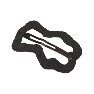 布艺发夹绕布BB夹刘海夹简约侧边发卡日韩发饰边夹不伤发包布bb夹