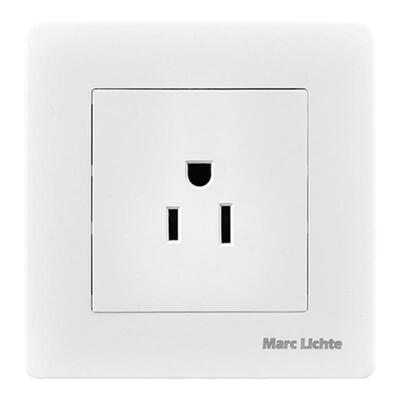 86型美式15A三孔插座面板