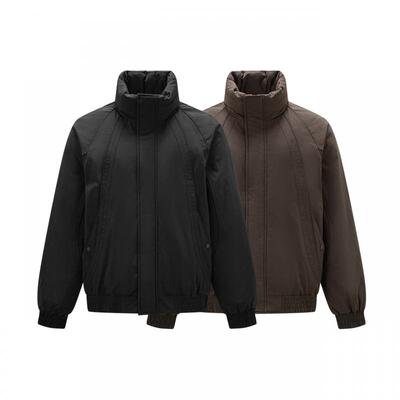 森马飞行员外套三防立领羽绒服男