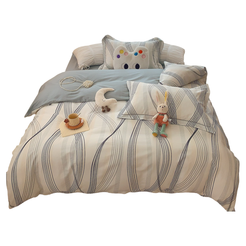 100%全棉四季通用床上四件套