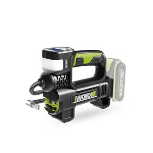 威克士20V汽车车载多功能充气泵WU092自动充停单缸高压家用打气泵