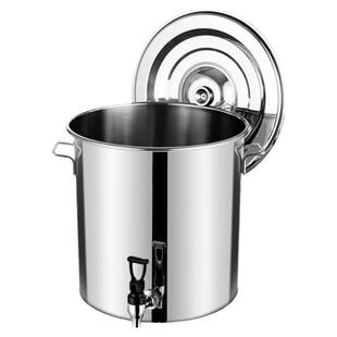 不锈钢桶带龙头饮水桶带盖开水桶茶水桶商用凉茶桶可定制汤桶汤锅