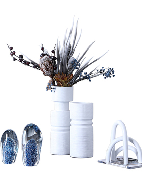 玄关电视柜花瓶设计师装饰摆件