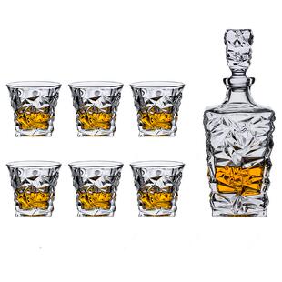 mumu正品 欧式奢华威士忌洋酒杯套装无铅玻璃酒樽醒酒器酒具酒壶