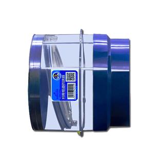 邦哥烟道止逆阀厨房油烟机止回阀用160PVC管道止逆阀单向阀20烟管