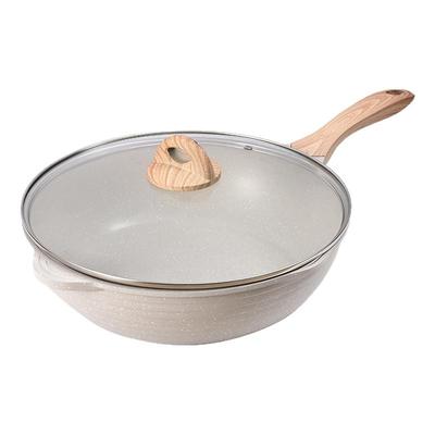 Jeetee吉特不粘锅家用平底深煎锅