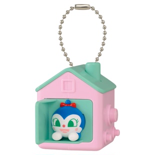 有货 万代 食玩 面包超人 小屋子 可弹出 小挂件 周边 摆件