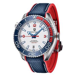 PAGANIDESIGN伯佳尼全自动机械手表男时尚防水日历强夜光手表1679