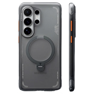 图拉斯支点壳Q3Air适用三星s26ultra手机壳新款磁吸带支架galaxy专用外壳气囊防摔全包s26u高级感磨砂保护套