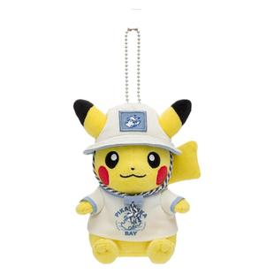 日本宝可梦口袋妖怪正版东京湾皮卡丘公仔玩偶毛绒包包挂件小挂饰