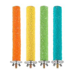 宠尚天 鹦鹉用品用具磨砂站棍磨爪棒八哥玩具花椒木站杆鸟笼配件