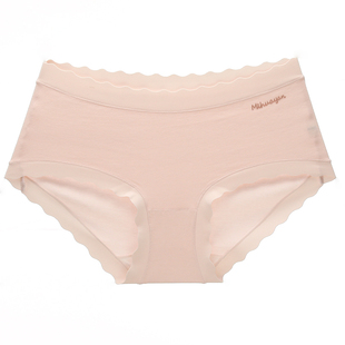 六只兔子新疆棉内裤女纯棉7A抑菌底裆轻薄透气女士三角裤头不夹臀