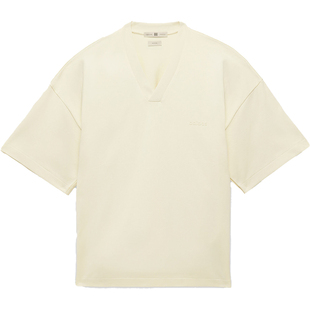 Adidas/阿迪达斯官方正品新款男女运动宽松休闲透气V领短袖IS8735