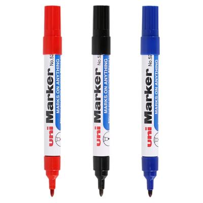 uni/三菱520F圆头油性记号笔
