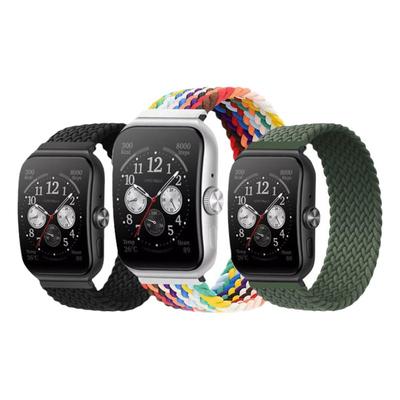 适用oppowatch3表带弹力编织表带