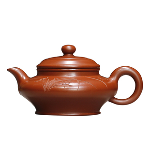 虚扁 原矿大红袍名家壶 国工范泽洪 真品授权纯全手工宜兴紫砂壶