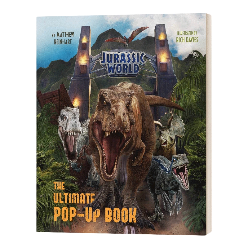 英文原版 Jurassic World: The Ultimate Pop-Up Book 侏罗纪世界 立体书 英文版 进口英语原版书籍