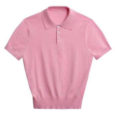 轻薄多色休闲短袖polo衫男