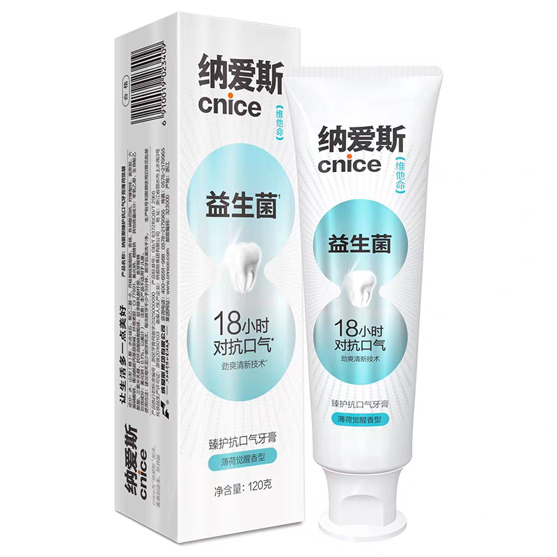 小苏打牙膏清新口气牙膏纳爱斯