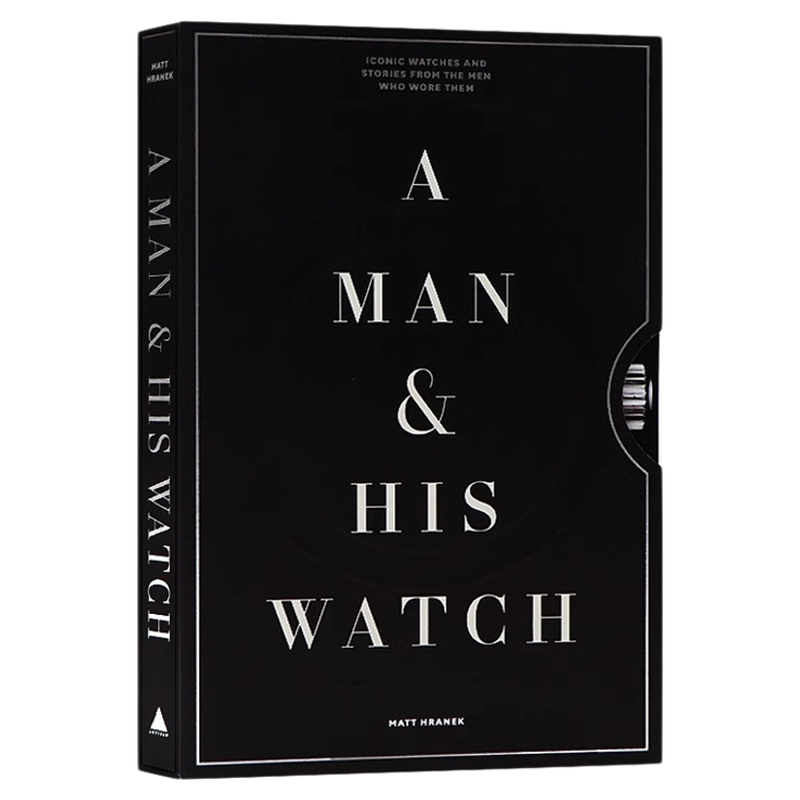 英文原版 男人和他的手表 经典标志手表和故事  A Man and His Watch 手表百科知识大全 精装科普英语读物 安迪沃霍尔的个人收藏品