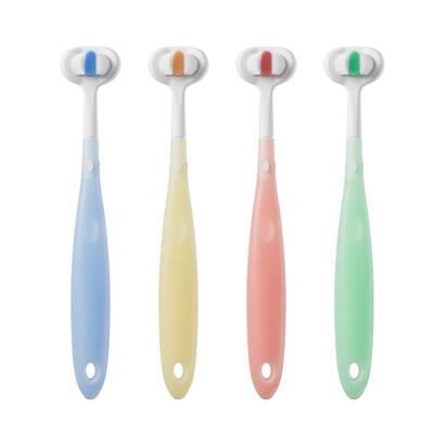 儿童牙刷三面软毛1-6岁