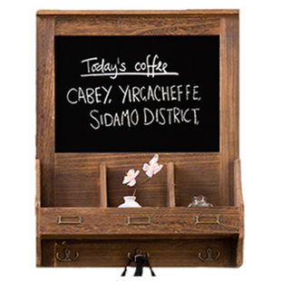 创意复古壁挂式花架小黑板 家用电表箱装饰遮挡板留言板悬挂墙式