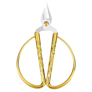 翘头剪弯头剪手工剪刀DIY扭扭棒5号钢剪5寸尖嘴钳小夹板热熔胶枪