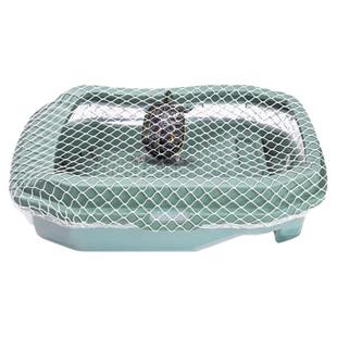 乌龟缸防逃网防陆龟逃逸防越狱养龟箱子鱼缸池防落叶防跳防猫网罩