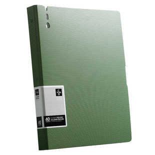 a4文件夹透明插页资料册小学生试卷收纳袋奖状收集册活页多功能办公用品档案整理神器家用产检孕检收纳册谱夹