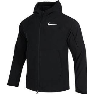 Nike耐克男子跑步训练运动健身外套休闲连帽夹克DQ6594-010