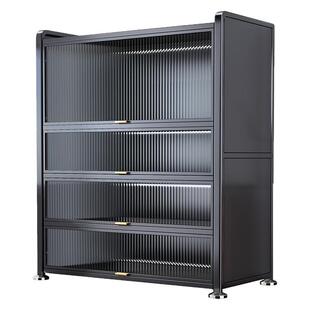 佳帮手厨房加高收纳柜多层多功能置物架柜子橱柜锅具收纳架储物柜