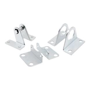 气缸附件SC32 40 50 80脚架LB63*100安装脚架固定安装支架配件SDB