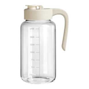 冷水壶玻璃耐高温防烫防摔凉水壶果汁大容量户外储水壶冰箱泡茶壶