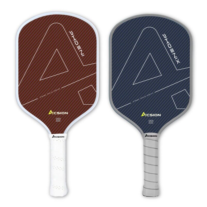 Acsion亚克逊红蓝凤凰凯夫拉匹克球拍板碳纤维T700pickleball全套