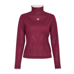 【100%绵羊毛】婉甸2025年冬季新品毛织打底衫高领修身1244W33GS3