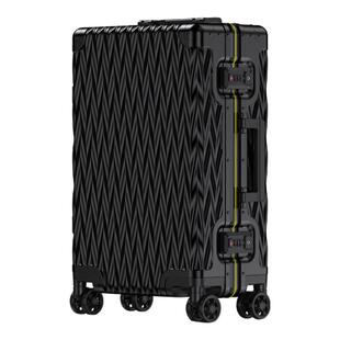 莎米特全铝镁合金行李箱2025新款20寸登机箱24寸铝框高品质拉杆箱