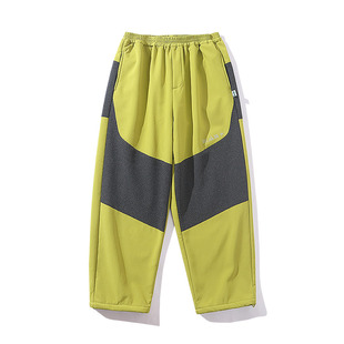 mipo冬季儿童裤子三防拼接登山裤男女童户外运动防水耐磨冲锋长裤